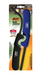 BIC Multi-Purpose Lighters, Classic Wand + Flex Wand - Pack of 2 Lighters (Colors May Vary)