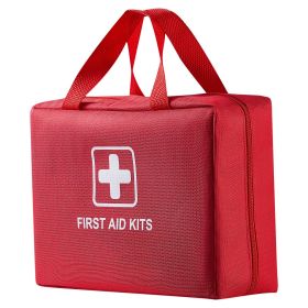 First Aid Kit 420 Pieces Large Survival Bag Emergency Medical Supplies Home Car