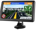 GPS Navigation for Car, Latest 2025 Map,7 inch Touch Screen Real Voice Spoken Turn-by-Turn Direction Reminding Navigation System for Cars