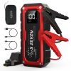 S ZEVZO Car Battery Jump Starter 8000A Jump Box with PD 60W Fast Charging (All Gas/16.0L Diesel Engines)