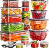 40 PCS Food Storage Containers with Lids  Kitchen Storage
