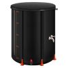 VEVOR Collapsible Rain Barrel, 53 Gallon Portable Rain Water Collection Barrel, 1000D PVC Rainwater Collection System