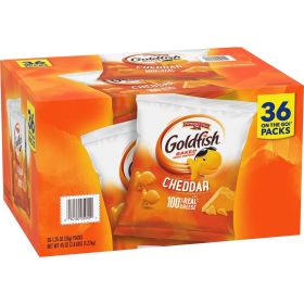 Goldfish Cheddar Crackers, 1.25 oz.,
