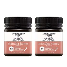 MGO 50+ Multifloral Manuka honey 8.8oz - Pack of 2
