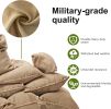 5PC 14inch*26inch Jute sandbag with tie, environmentally friendly reinforced sandbag, essential for outdoor wind and waterproof protection