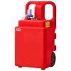VEVOR Fuel Caddy, 32 Gallon, Portable Fuel Tank with 12V DC 2.5 GPM Electric Fuel Transfer Pump, 4 ft Delivery Hose & Auto-Stop Sensor Nozzle