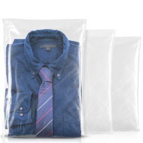 Clear Packing Bags 18 x 24 Inches. Pack of 50 Clear Shipping Bags. 2 Mil Plastic Clothing Bags for Selling with Open End. Waterproof Clear Poly Bags f