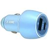 5 Core USB Car Charger Cigarette Lighter Adapter 1 USB 1 Type C Port QC 3.0 36W Fast Charging - CDKC12 1Pc