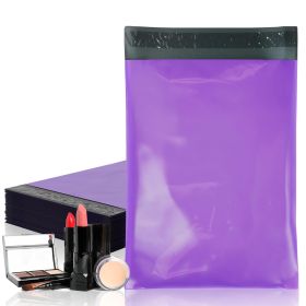Purple Poly Mailers 14.5 x 19 Inches. 50 Pack Poly Shipping Bags for Clothing with Self-Seal Tape. Stretchy Waterproof Mailers Poly Bags for Shipping.