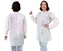 White Disposable Lab Coats for Adults
