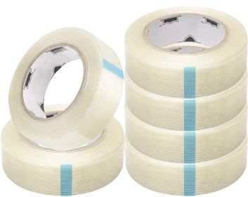 Packing Tape 2.84 Inches x 109.36 Yards. 24 Rolls of Natural Wide Painters Tape. 1.89 Mil Thick Packaging Tape for Boxes. Paint Tape for Walls. Shippi