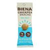 Biena Chickpea Snacks - Sea Salt - Case Of 10 - 1.2 Oz.