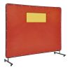 VEVOR Welding Screen with Frame, 6' x 8' Welding Curtain Screens