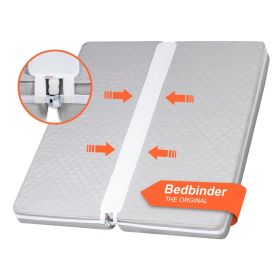 2-in-1 Bed Bridge Twin to King with Attached Sheet - Twin Bed Connector - Split King Gap Filer - Mattress Wedge Gap Filler - Twin to King Bed Con