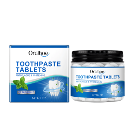 Oralhoe Mint Toothpaste Tablets Clean Yellow Stains From Teeth Fresh Mouth Care Instant Brightening Mint Toothpaste Tablets