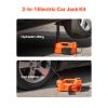 Electric Car Jack, 5 Tons /11000 lbs, Electric Scissor Jack with Built-In Inflator