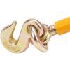 Ratchet Chain Binder, 5/16"-3/8" Heavy Duty Load Binders, with G80 Hooks 7,100 lbs Secure Load Limit, Labor-saving Anti-skid Handle