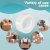 36 Rolls of White Carton Sealing Tape 2" x 55 yds. Thickness 2 Mil. Acrylic Packaging Tape for Wrapping, Packing, Shipping