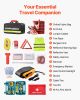 32 Pcs Car Emergency Kit with Medical Emergency First Aid Kit for Vehicles