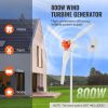 800W Wind Turbine Generator, 12V Wind Turbine Kit, 3-Blade Wind Power Generator with MPPT Controller