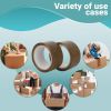 36 Rolls of Tan Carton Sealing Tape 2" x 110 yds. Thickness 2 Mil. Acrylic Packaging Tape for Wrapping, Packing, Shipping