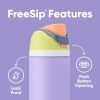 FreeSip Insulated Stainless Steel Water Bottle with Straw, BPA-Free Sports Water Bottle, Great for Travel