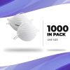 Dust and Particle Masks. Pack of 1000 Disposable Respirator with Elastic Strap Dust and Filter Safety Masks for Sawdust, Garage Dust, Garden