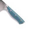 Pioneer Signature Stainless Steel Cleaver Knife, 7 inch, Teal