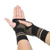 COPPER Protective palm fitness gloves; wrist-supported weight lifting gloves for men and women; suitable for gym training, cycling, weight lifting