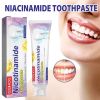 EELHOE Niacinamide Toothpaste, Cool White Toothpaste Freshen Breath Clean Mouth Guard Gum Jianchi Bright White Toothpaste