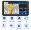 GPS Navigation for Car, Latest 2025 Map,7 inch Touch Screen Real Voice Spoken Turn-by-Turn Direction Reminding Navigation System for Cars