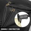 VEVOR 6 x 10 Ft Welding Blanket Black Fiberglass Blanket Portable Fiberglass Fire Retardant Blanket Welding Mat Welding Fireproof Thermal Resistant In