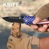 Titorld Pocket Knife Multitool American Flag, US Flag Folding Knife, Gifts for Men Dad Him, Christmas Stocking Stuffers for Men, Birthday Gifts Ideas