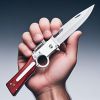 RescueTools Tactical Knife with Glass Breaker for Emergency Rescue