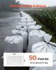 VEVOR Heavy Duty Sand Bags, 50Pack 14" x 26", Empty Sandbags for Flooding with Tie Strings