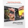 E-Track Tie-Down Rail Kit, 4 Pack 1.3 ft E Tracks Set