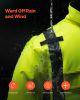 High Visibility Reflective Safety Jacket Waterproof Winter Coat Yellow-Black L