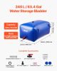 VEVOR Water Storage Bladder 63.4 Gallon Large Capacity Water Bag, Portable & Collapsible Soft Waters Container