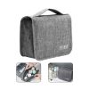 Travel storage bag men and women on business travel portable wash bag can be hung dry and wet separation wash storage bag