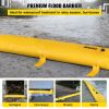 VEVOR Flood Barrier, 24 ft Length x 6 in Height Sandbag Alternative, Water Barrier for Flooding with Great Waterproof Effect