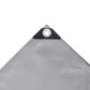 Tarpaulin 2.1 oz/ft² 13.1'x23' Gray