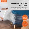 VEVOR Stretch Film, 15 inches x 1000 feet, 3 Pack, 60 Gauge Industrial Strength Clear Durable Stretch Wrap Roll