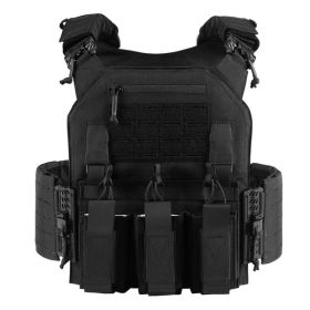 Tactical Military Vest (Color: Black)