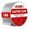 5 Core Gaffers Tape 2 Inch 30 Yards Professional Pro Gaff Tape Non Reflective Water Resistant