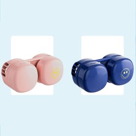 Yo Yo Fun Foldable Neck Fan (Color: pink)