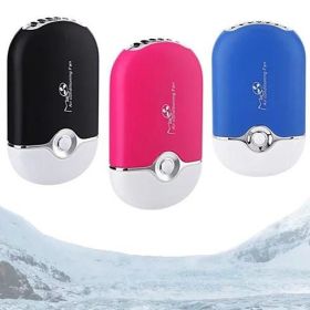 Porta Cooler Portable Air Conditioning USB Powered Personal Mini Fan (Color: pink)