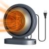 300W Space Heater with 30Â° Tilting Angle 3S Fast Heating Portable Desktop Electric Heater For Indoor Use With Overheat Protection Tip Over Protection