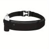 Ultra-Light Running Waist Pack – Breathable Nylon Belt Bag with Lock Closure & Reflective Strips for Safety (Unisex, 6 Colors)