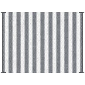 Outsunny Reversible Outdoor Rug, 9' x 12' Waterproof Plastic Straw Floor Mat, Portable RV Camping Carpet with Carry Bag, Large Floor Mat for Backyard (Color: as Pic)