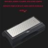Diamond Double-sided Sharpening Stone 400#/1000# with Coarse And Fine Grit And Non-slip Base - Suitable for Kitchen Knives, Chisels, Axes